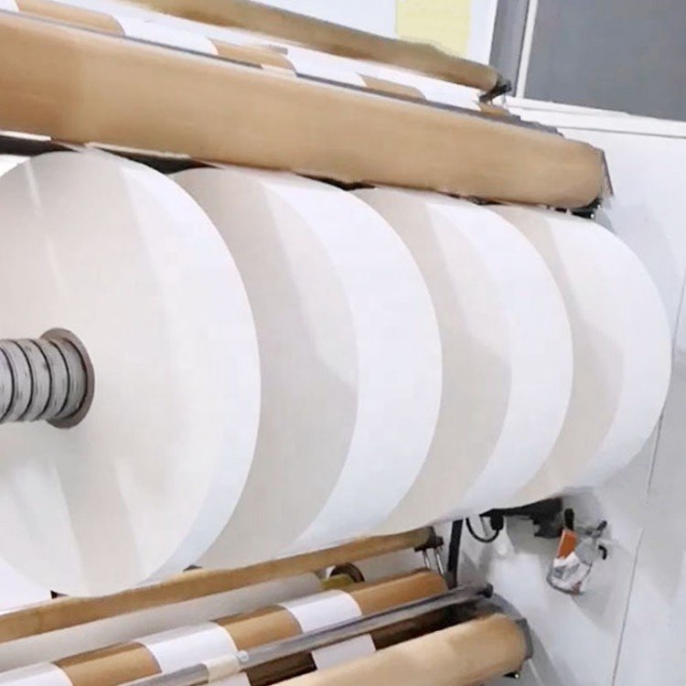 Wholesale Custom 48gsm 55gsm 65gsm 70gsm Blank Direct Adhesive Printer Label Sticker Thermal Paper Jumbo Roll