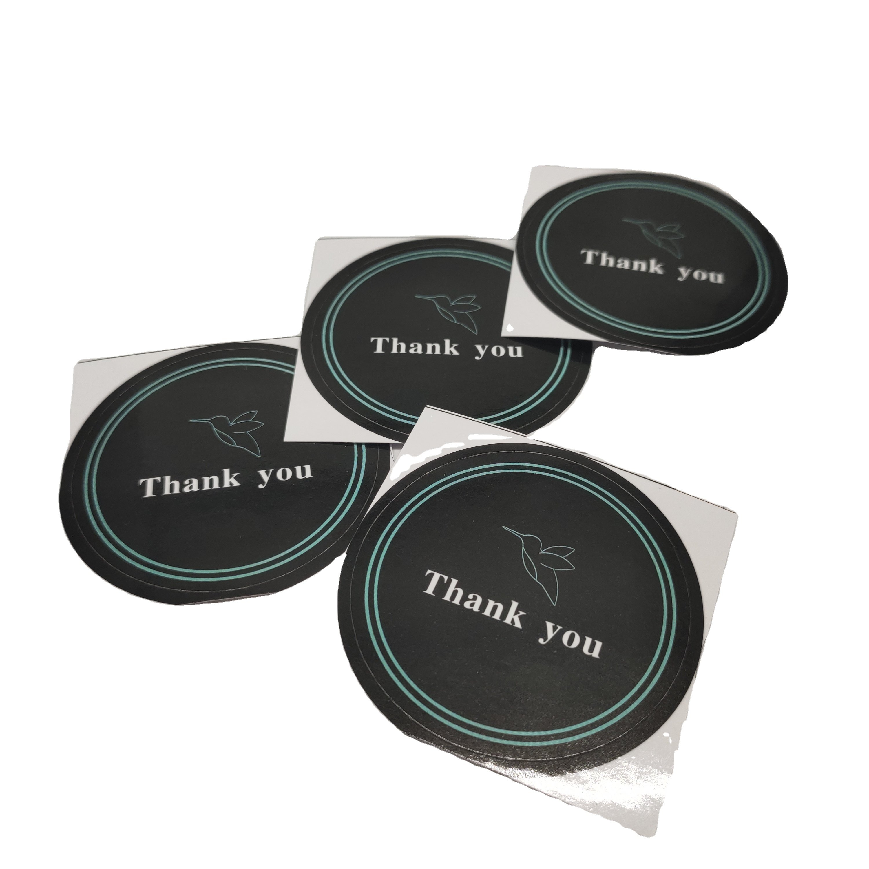 Self Adhesive Customized Stickers custom brand packaging label