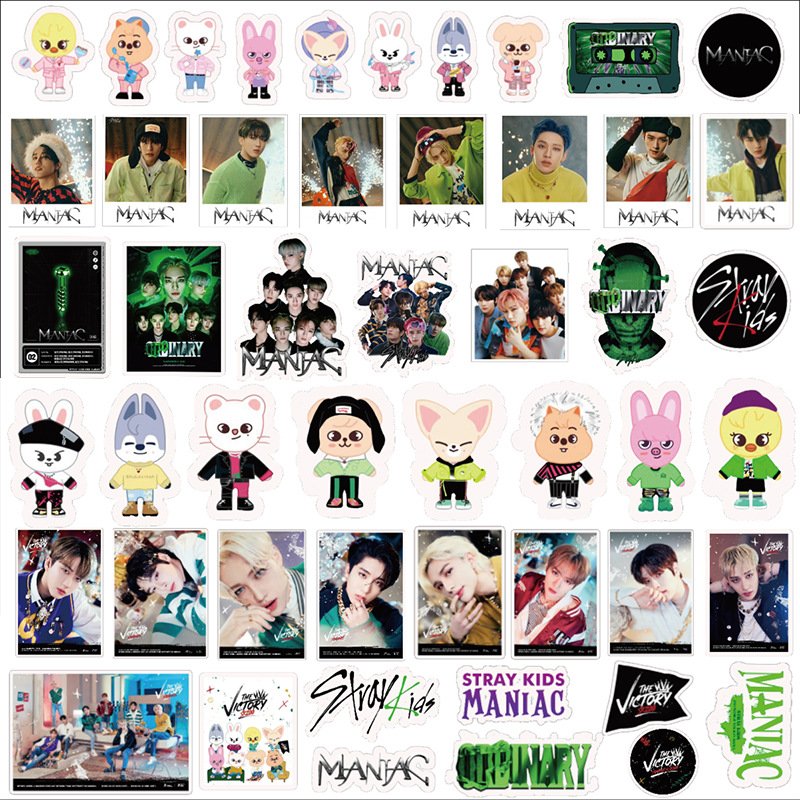SK new special 50 self-adhesive stickers handbook decoration painting accessories computer water cup luggage stickers