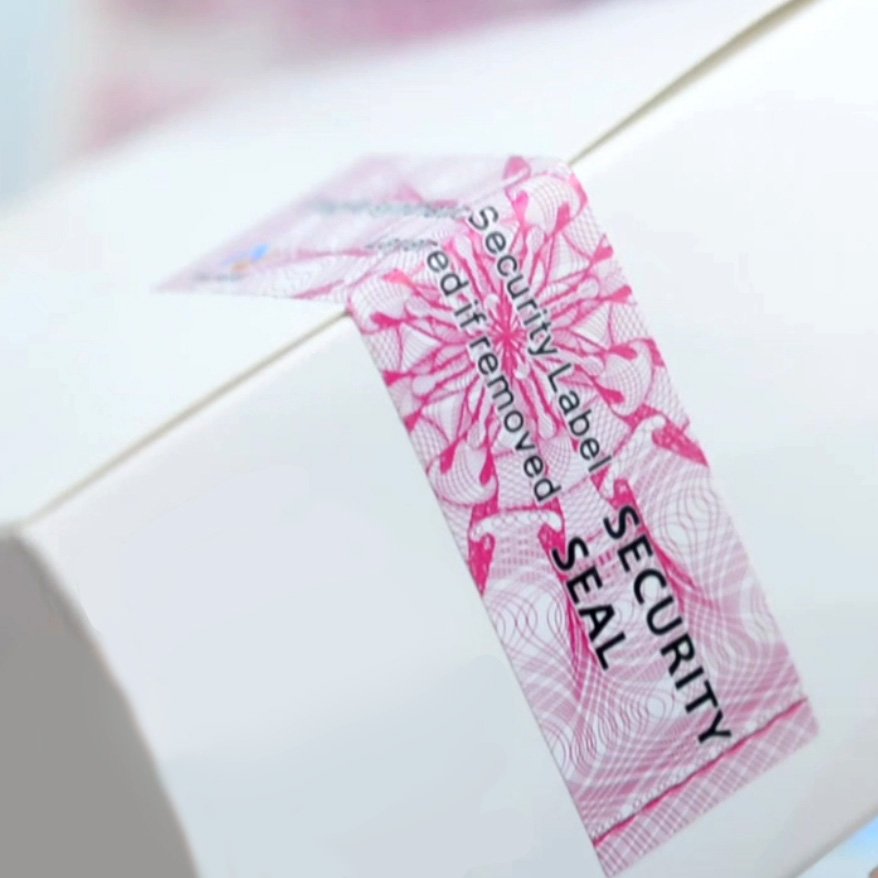 Customized printing Ultra-destructible label materials Electrical Label