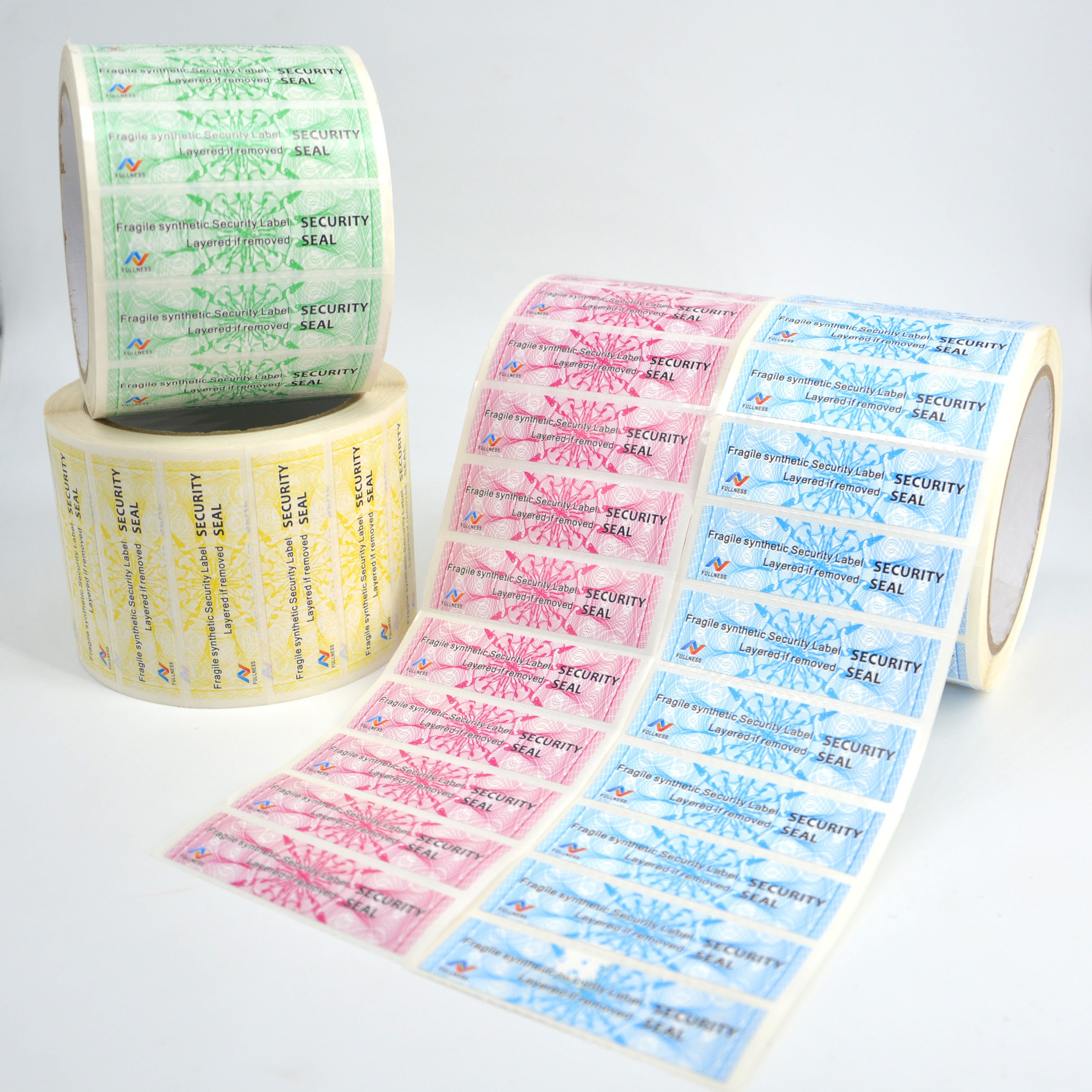 Customized printing Ultra-destructible label materials Electrical Label