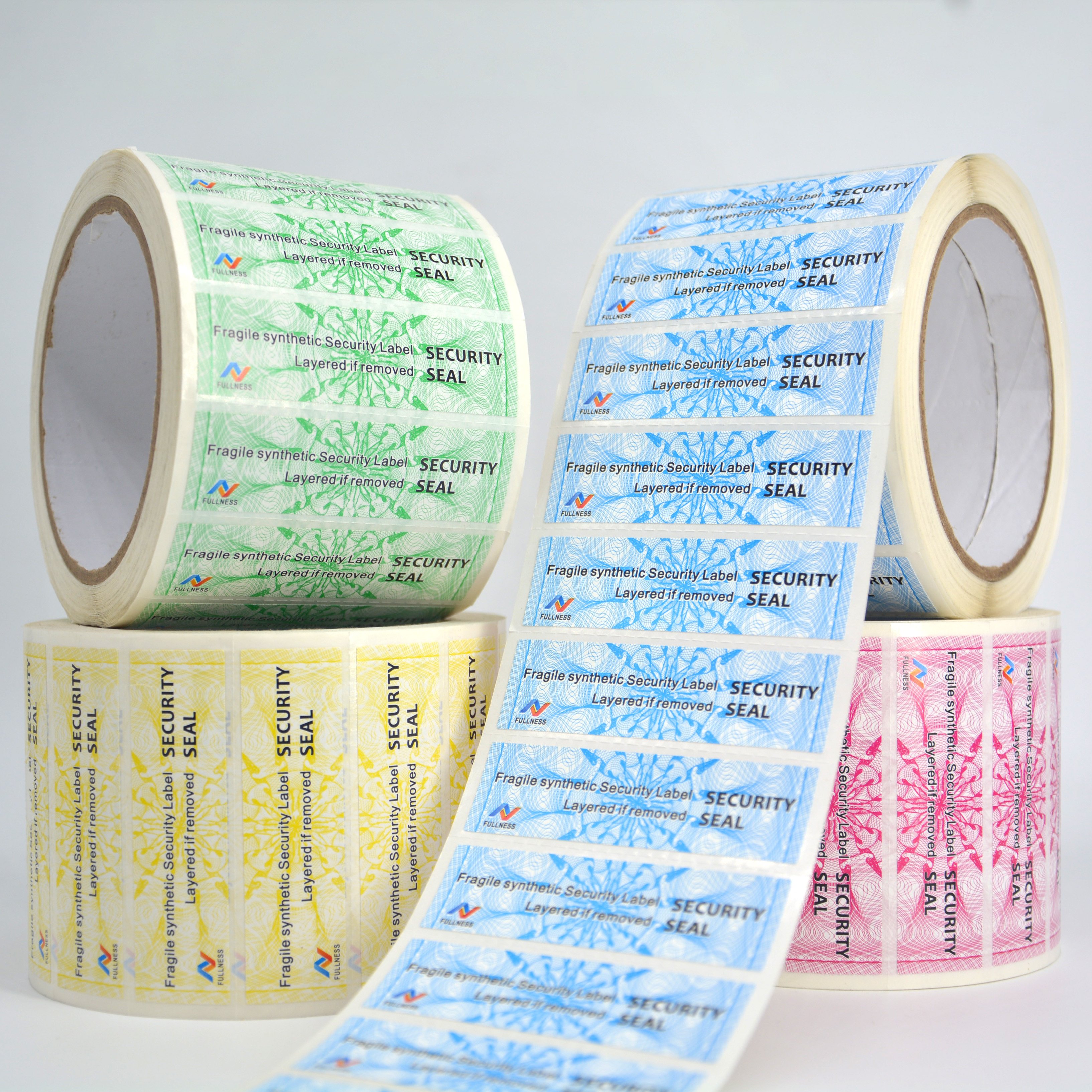 Customized printing Ultra-destructible label materials Electrical Label