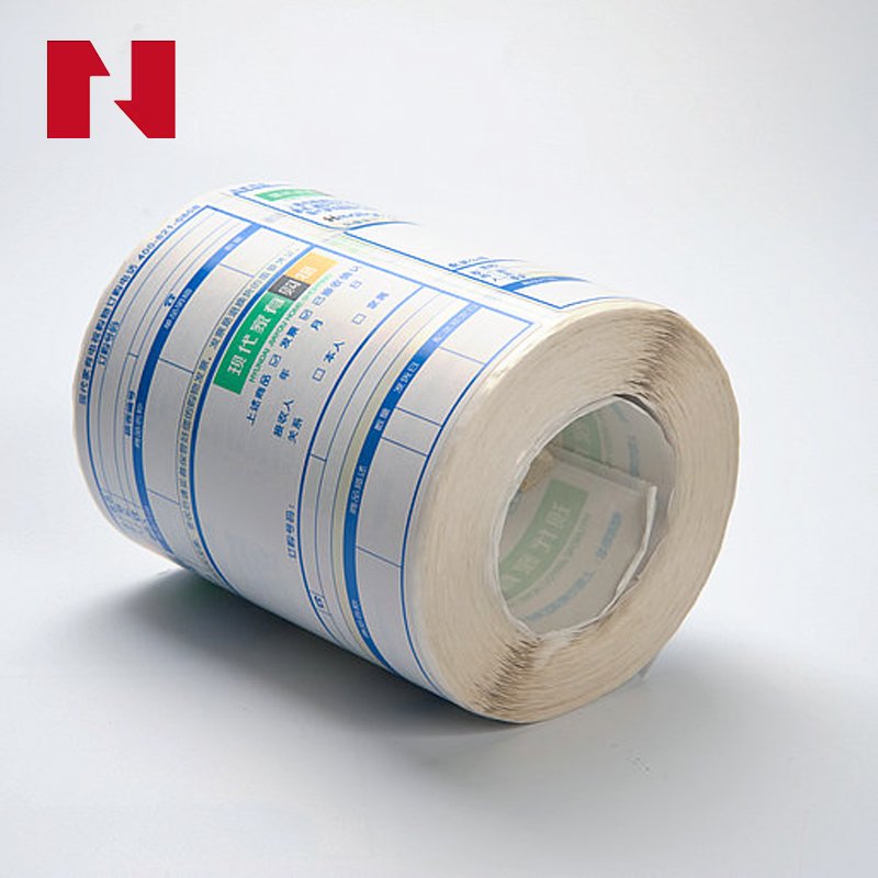 High Quality Wholesale Customized Logo Sticker Roll Label Printing Adhesive Thermal Label Paper With Barcode