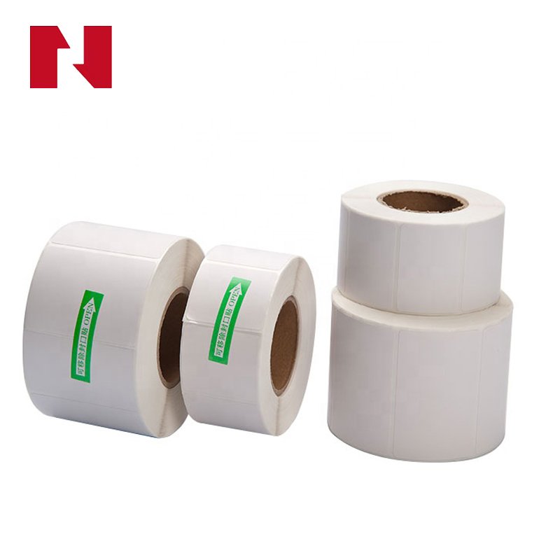 High Quality Wholesale Customized Logo Sticker Roll Label Printing Adhesive Thermal Label Paper With Barcode