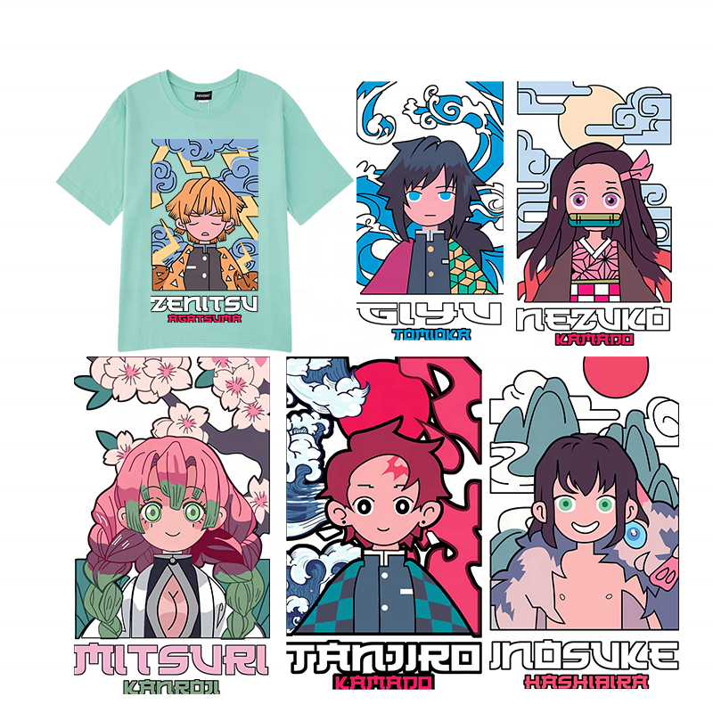 High quality waterproof Vinyl Heat Transfer Designs on Transfer For Clothes dtf Transfer Design Ready For Printing