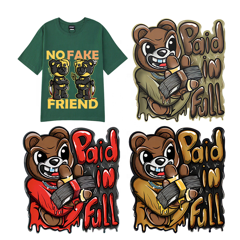 High quality waterproof Vinyl Heat Transfer Designs on Transfer For Clothes dtf Transfer Design Ready For Printing
