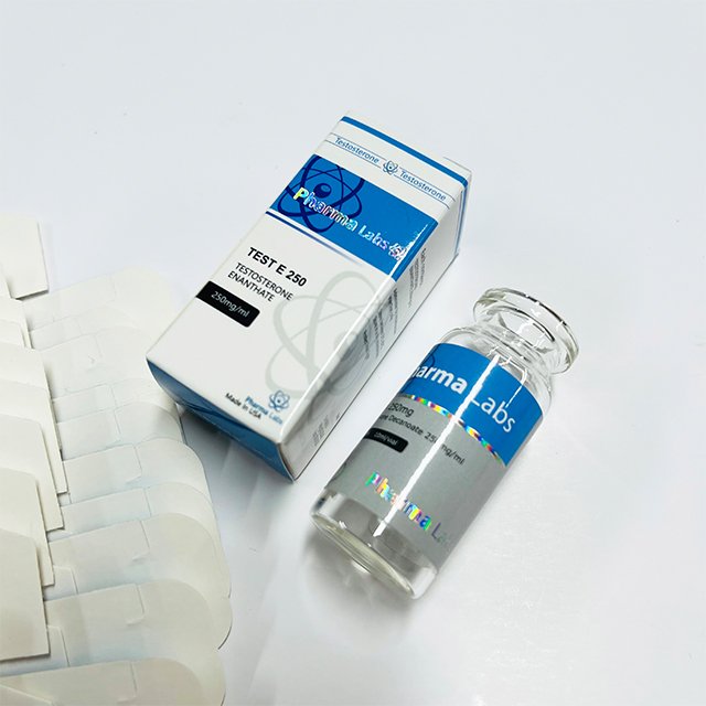 Custom Pharmacom logo packaging paper box and label for 5ml 10ml 20ml oil vial strong glue sticker for glass vial