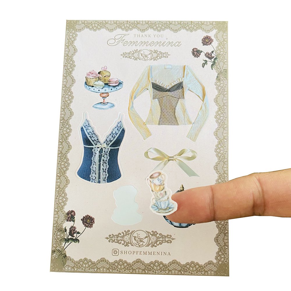 Custom Cartoon Designs Paper Sticker Kawaii Journal Scrapbooking Daily Planner Stickers