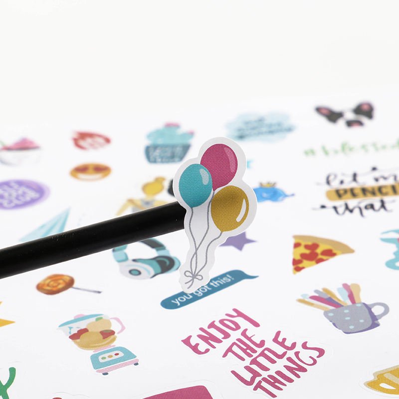 High Quality Custom sticker logo Clear Die Cut Labels Transparent Stickers Sheet
