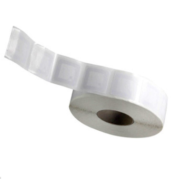 Programmable Barcode Mini Sticker Library Management Logo Printing NFC Security Adhesive 13.56Mhz Anti-theft RFID Tag