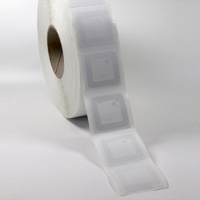 Programmable Barcode Mini Sticker Library Management Logo Printing NFC Security Adhesive 13.56Mhz Anti-theft RFID Tag