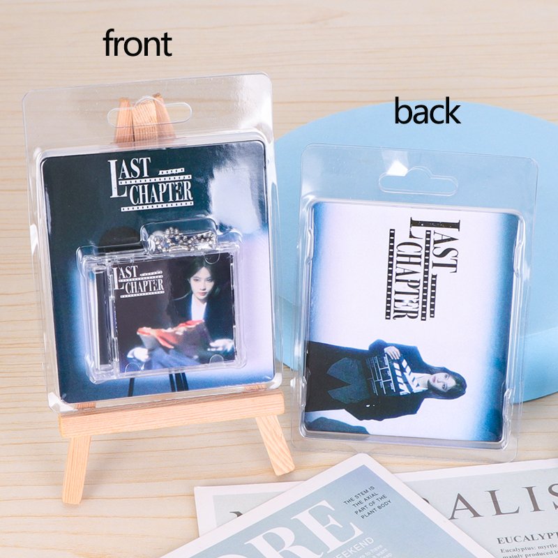 SUNSHING Writable Chip Rfid Round Coin Tags Packing Box Keychain IC UID Simini Album NFC Mini CD-R Music Album Minis CD Box