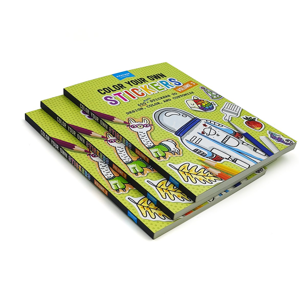 High Quality OEM Softcover Children's Sticker Book Offset Printing on Various Papers-Cardboard Kraft Art Coated for Business Use