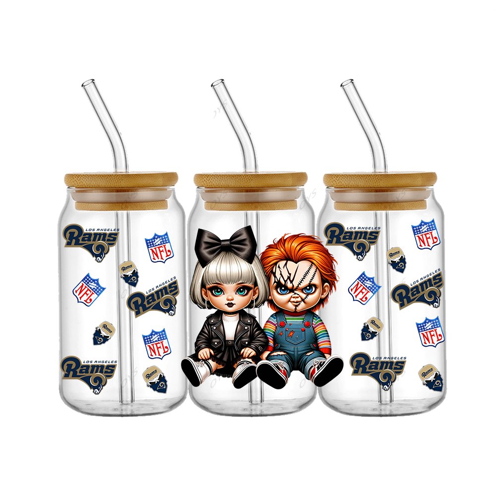 Wholesale high quality UV DTF stickers Custom uv dtf 16 20 40 oz glass packaging Transfer cup packaging