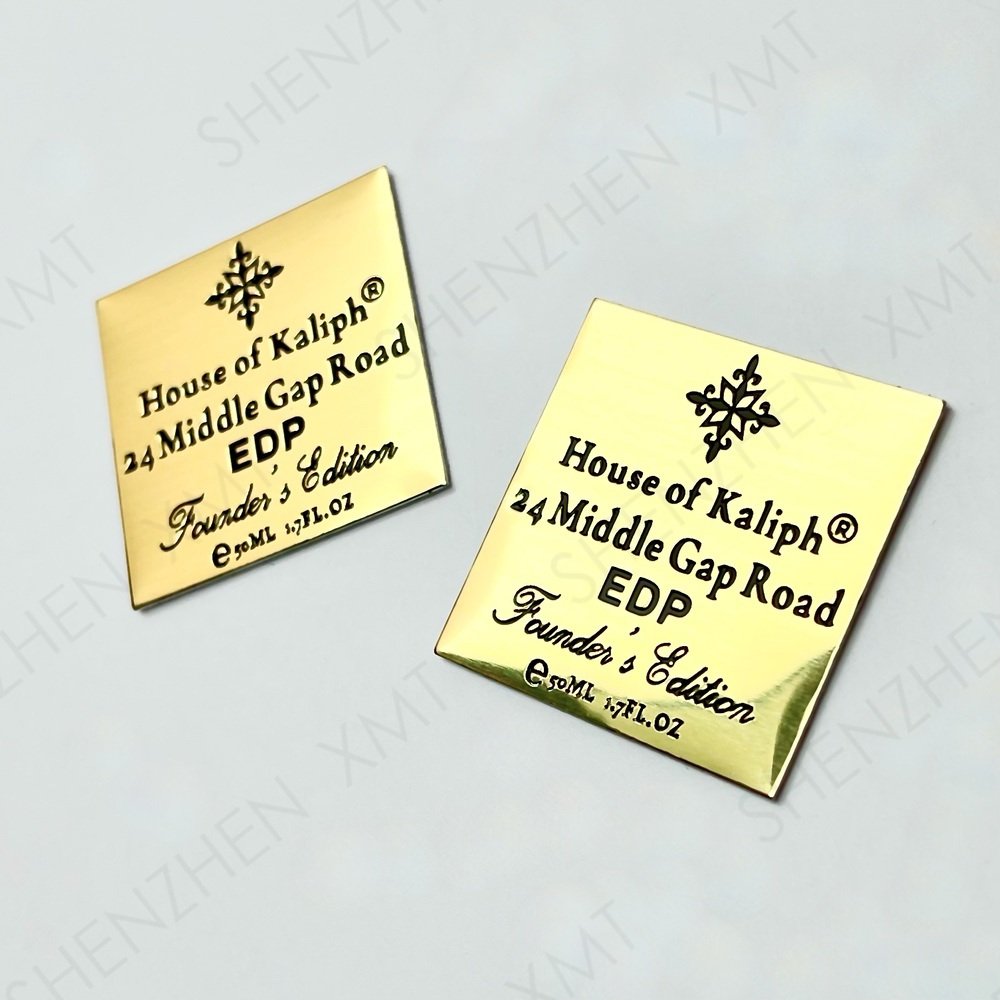 Aluminum Asset Tag Print Metal Aluminum Punch Label Qr Code Serial Number Label For Laser Engraving Metal Tag