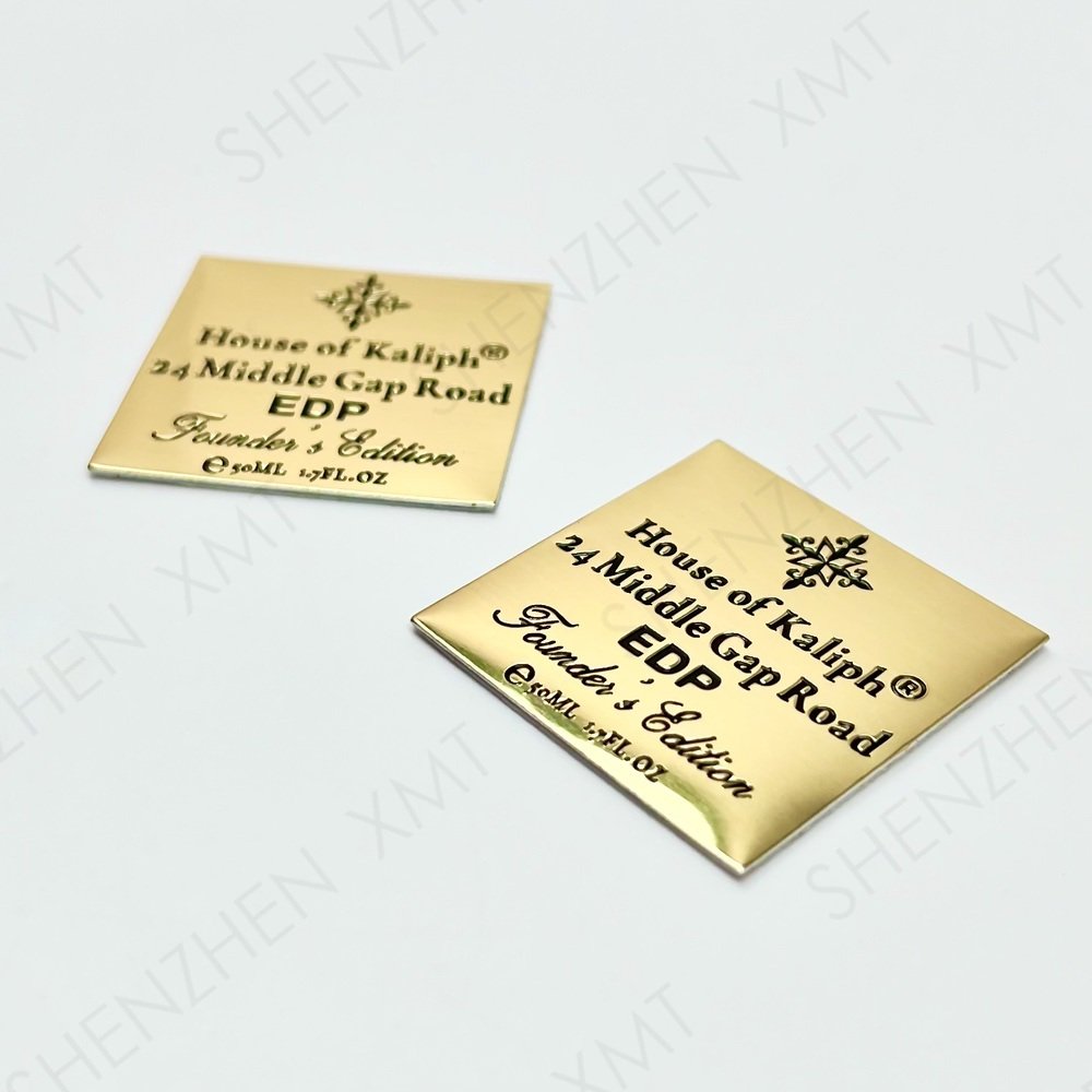 Aluminum Asset Tag Print Metal Aluminum Punch Label Qr Code Serial Number Label For Laser Engraving Metal Tag
