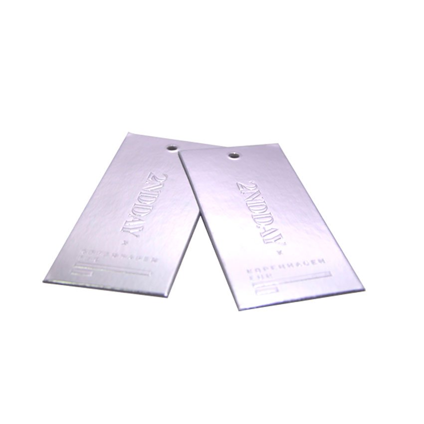 Factory Selling Custom Logo Clothing Rope Labels Garment Swing Tag Seal String Hand Tag for Garment Clothing