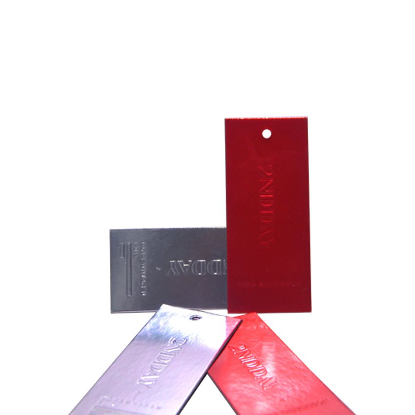 Factory Selling Custom Logo Clothing Rope Labels Garment Swing Tag Seal String Hand Tag for Garment Clothing