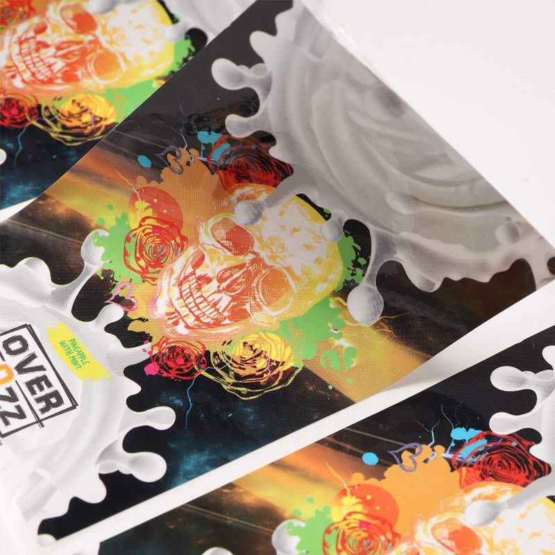 Personalized Waterproof Adhesive Sticker Label Private For Wine Bottle