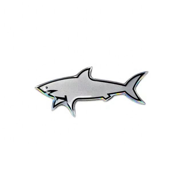 Cartoon Paul Shark Stickers Factory Wholesale Customized Waterproof Decorative Materials Suitable for Mobile Phones Hats iPads