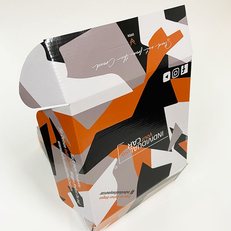 Factory stock lid and bottom box custom cardboard paper clock box box jewelry packaging carton