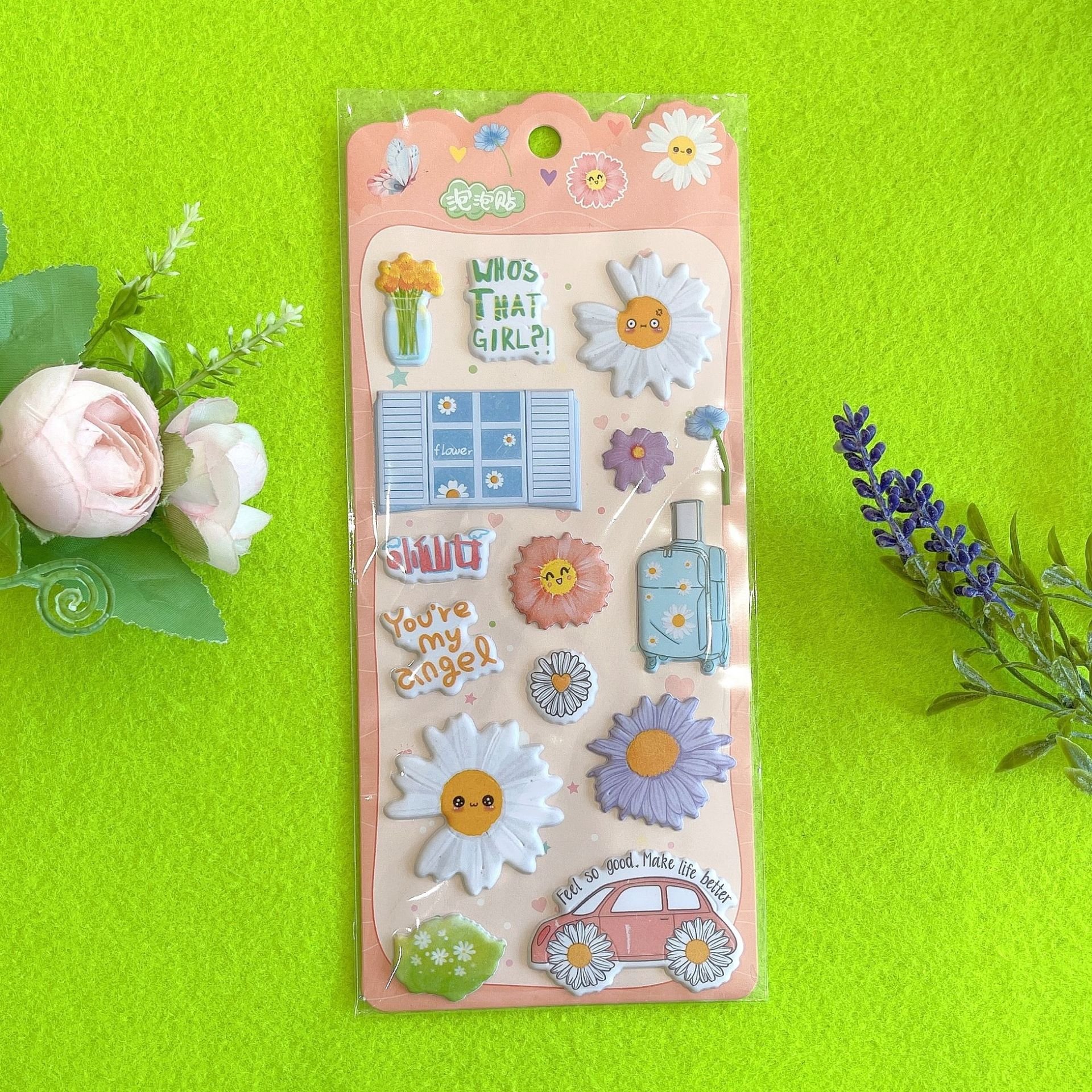 China Factory Supplier Wholesale Hot Selling Pop Cartoon Sticker For handbook,decoration