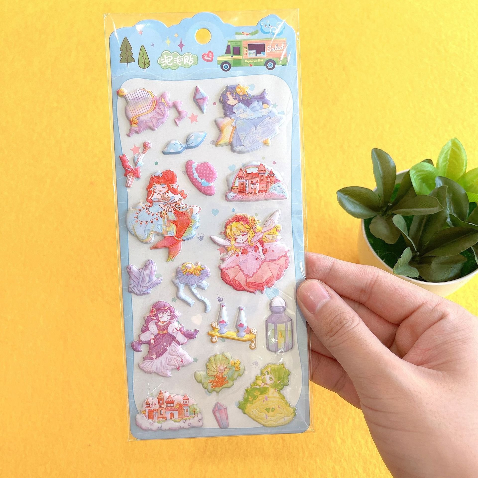 China Factory Supplier Wholesale Hot Selling Pop Cartoon Sticker For handbook,decoration