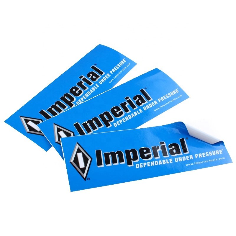 Custom Printing Waterproof Vinyl Stickers Die Cut 3D Label Logo Stickers Adhesive PVC Label Sticker
