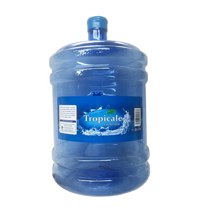 Custom design waterproof adhesive sticker label for 5 gallon bottle