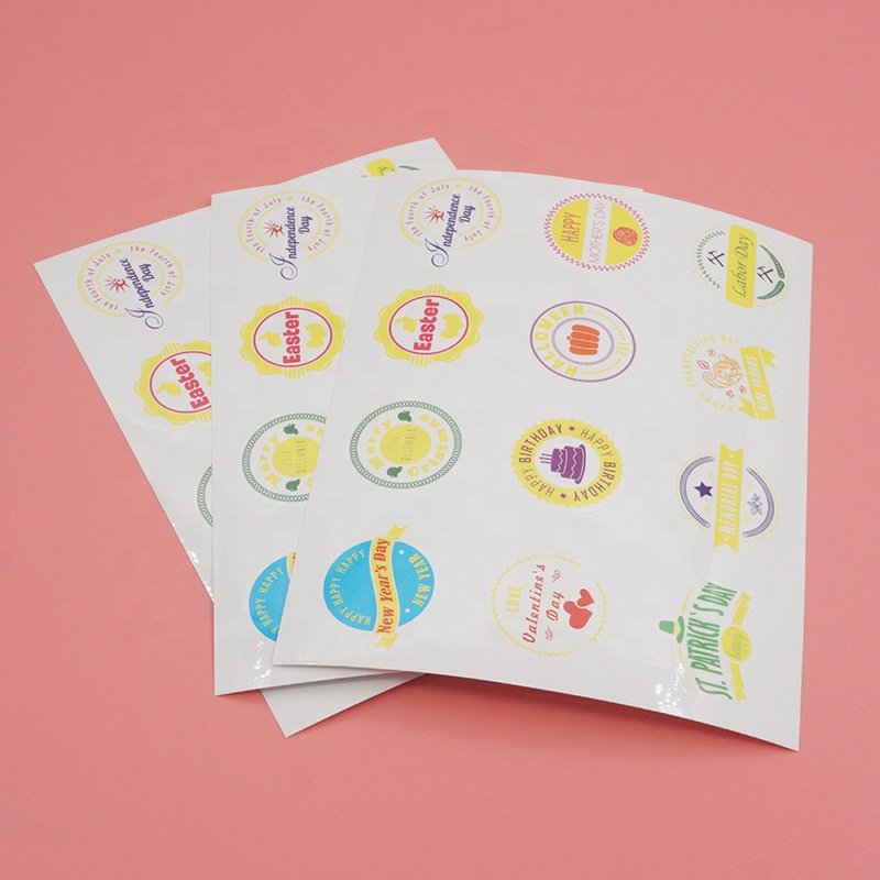 High Quality Custom Self Adhesive Own Logo Printing Game Funny Stickers