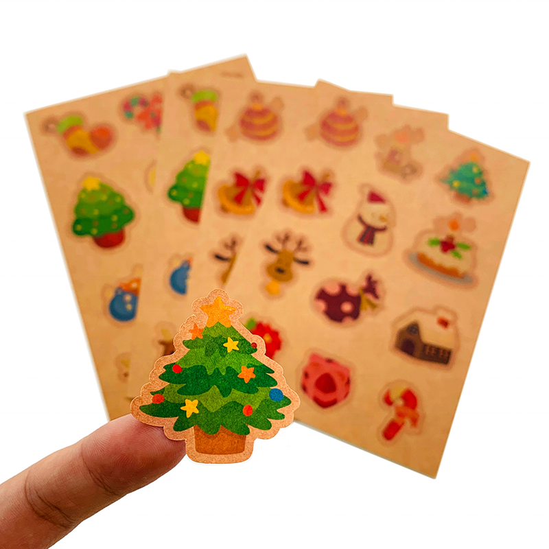 High Quality Custom Self Adhesive Own Logo Printing Game Funny Stickers