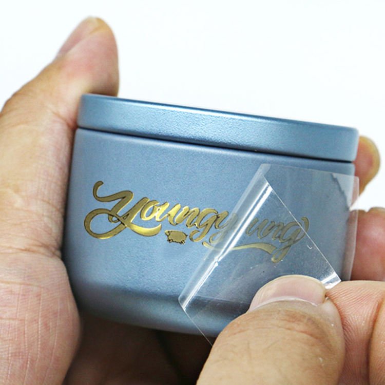 Waterproof metal stickers heat transfer sticker gold foil 3D UV stickers