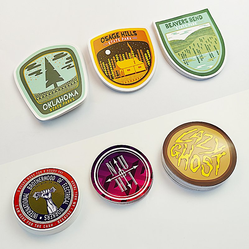 Custom Die Cut Vinyl Stickers Sheets Printing Packaging Label Adhesive Waterproof Kiss Cut Logo stickers