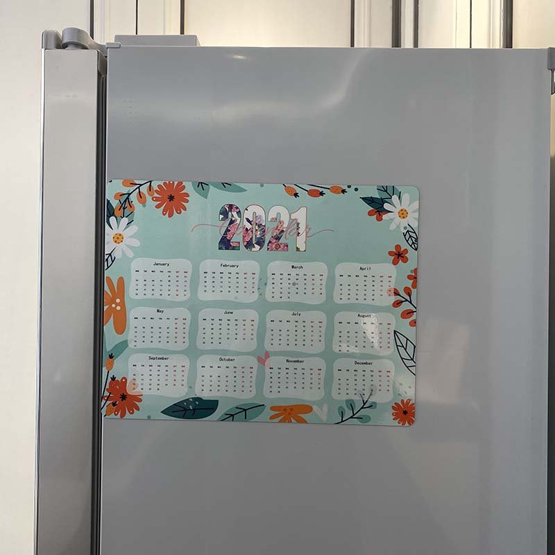 Custom magnetic sheet freezer magnets fridge magnet sticker