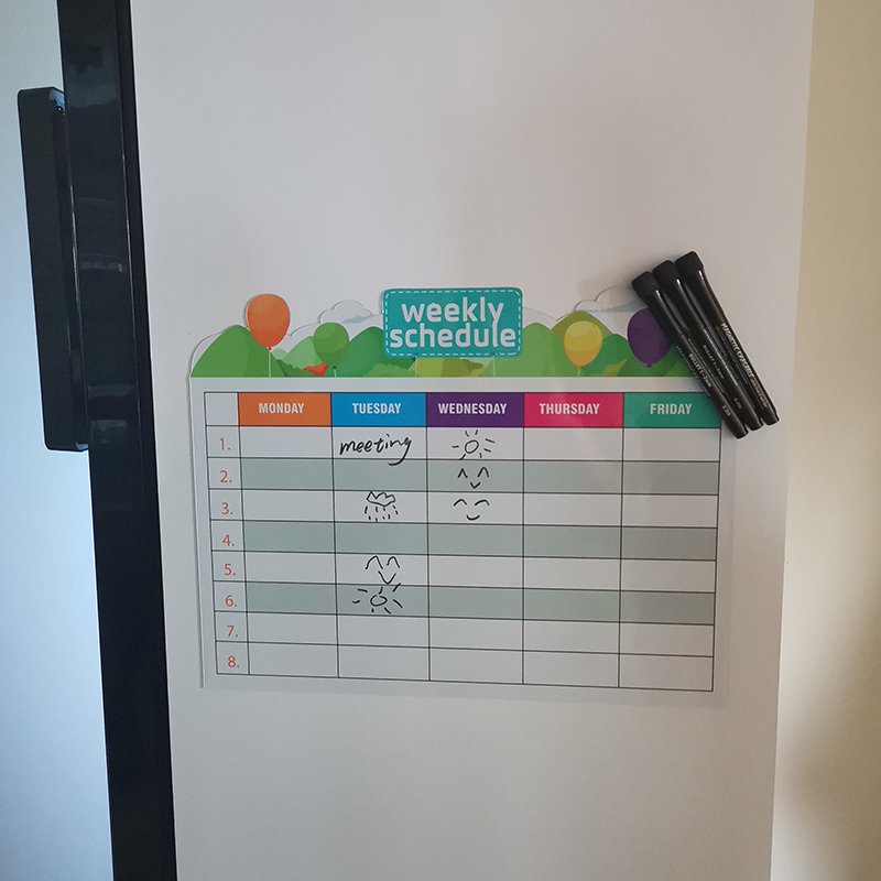 Custom magnetic sheet freezer magnets fridge magnet sticker
