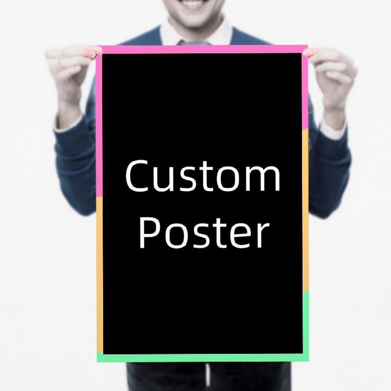 print custom promotional 24 x 36 offset large luxury fabric wall poster printing service laminated sticker posters sign