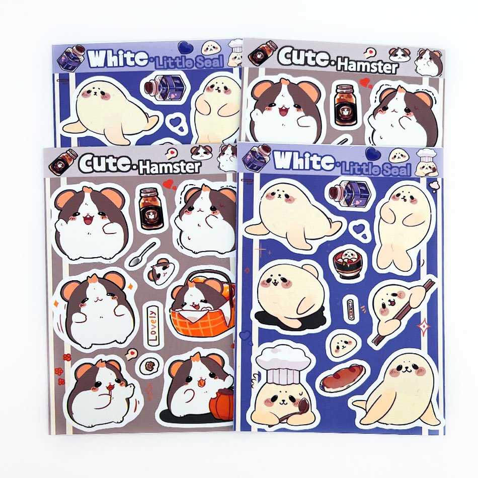 Private Waterproof Adhesive Vinyl Label Logo Cartoon Kiss Cut Sticker Glitter Paper Custom Printing Die Cut Sticker Sheet