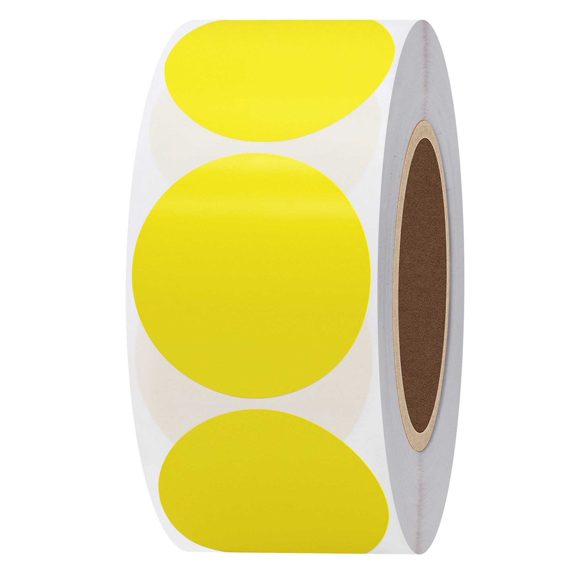 Hybsk 1.5 inch Direct Thermal Stickers Shipping Labels for Barcodes, Name Tag, DIY Logo Design, QR Code