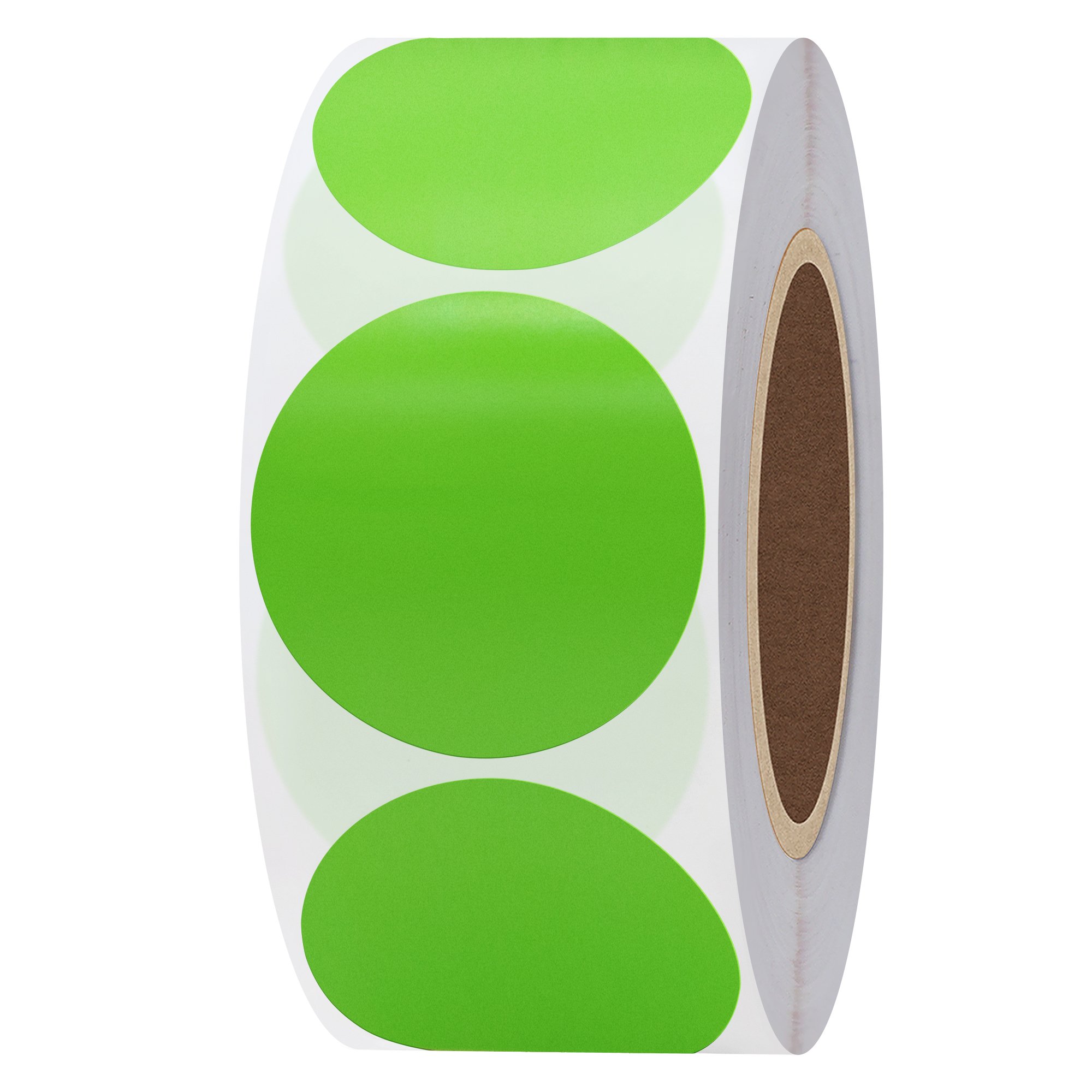 Hybsk 1.5 inch Direct Thermal Stickers Shipping Labels for Barcodes, Name Tag, DIY Logo Design, QR Code