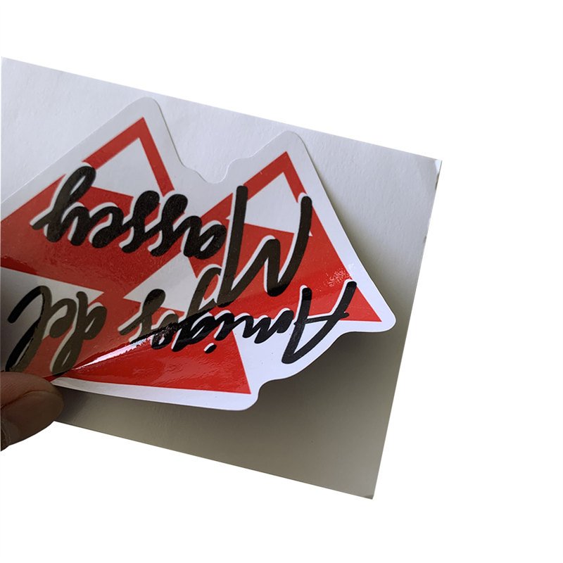 Die cut vinyl sticker outdoor weather proof sticker for promotion
