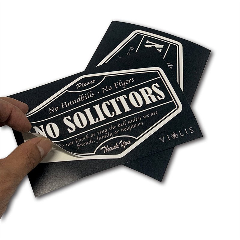 Die cut vinyl sticker outdoor weather proof sticker for promotion
