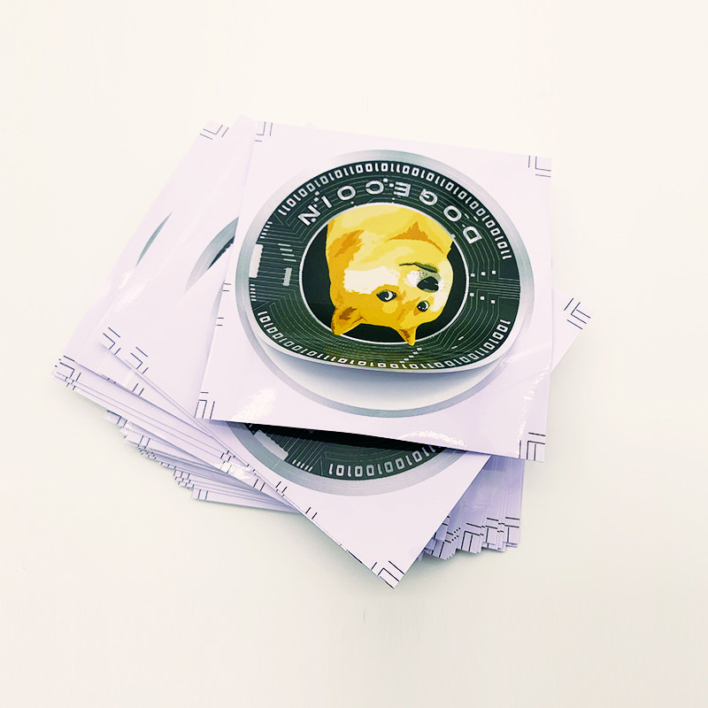 Die cut vinyl sticker outdoor weather proof sticker for promotion