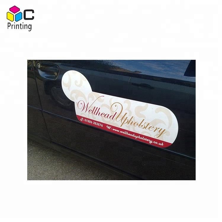Popular design custom die cut fridge magnet sticker