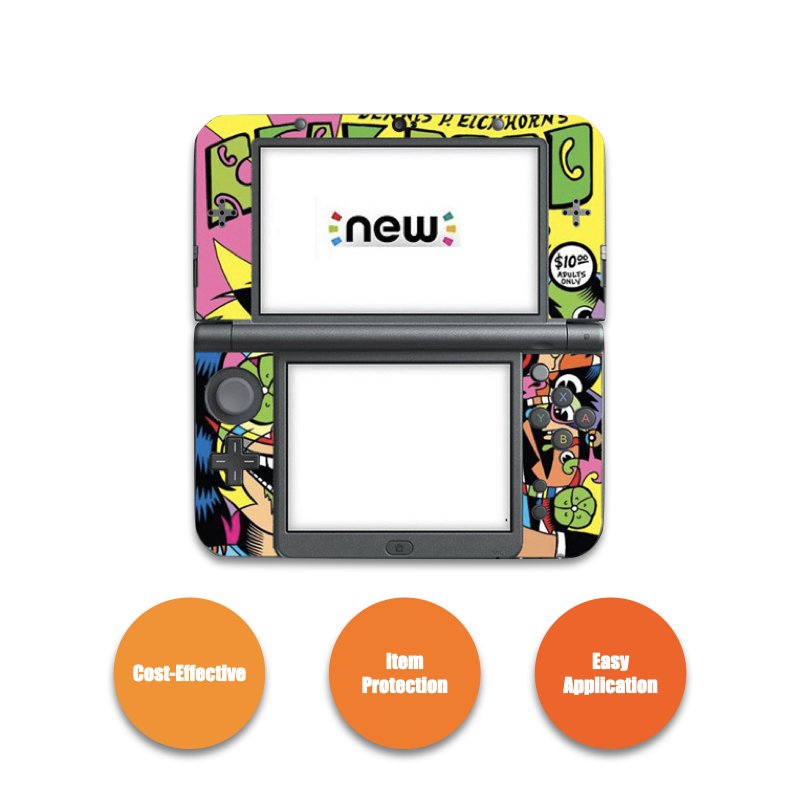 N3DS LL XL game console sticker scratch-resistant creative sticker