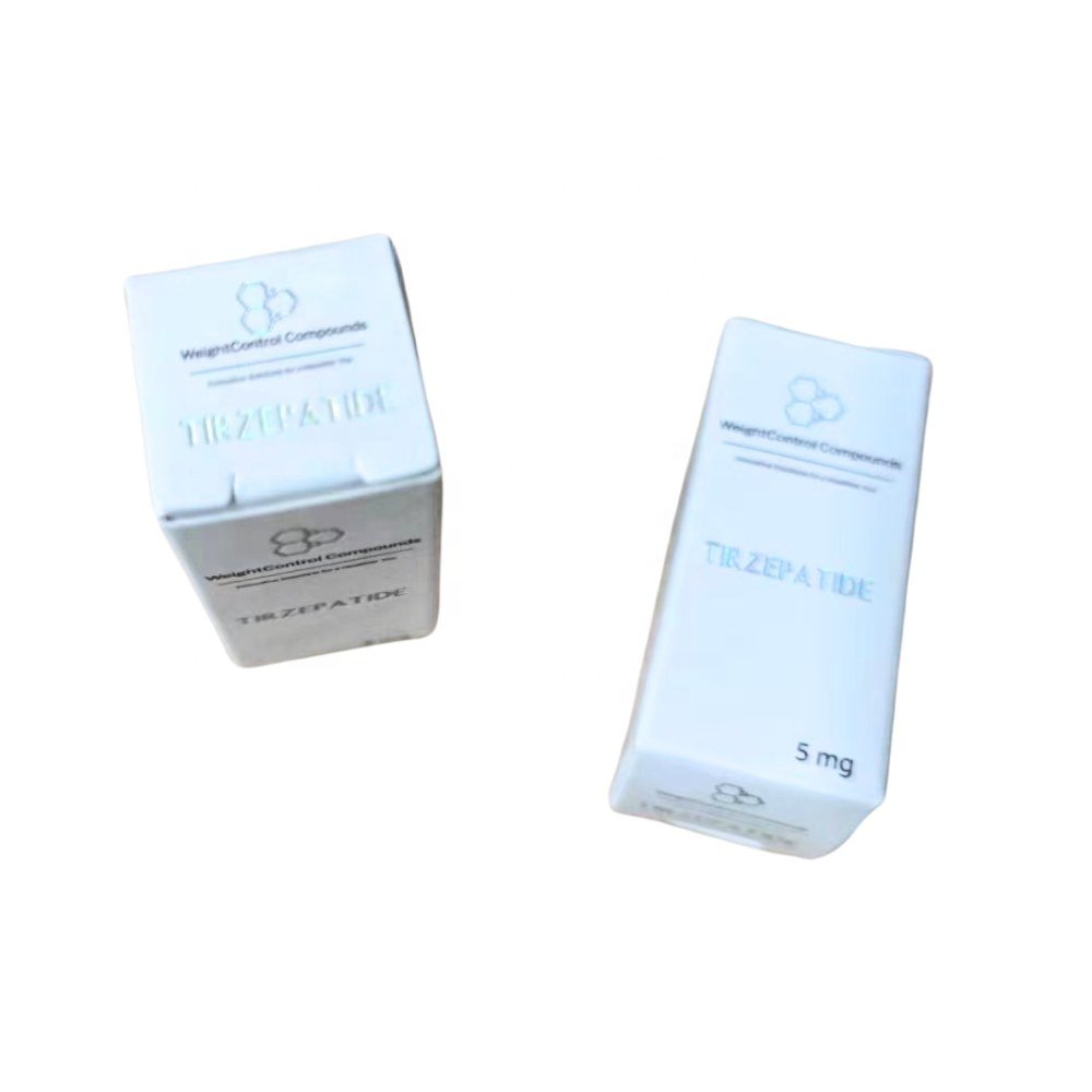 custom printing sticker 2ml 3ml vial label A-O-D 9604 5mg Semaglutid e 10mg peptide bottle labels