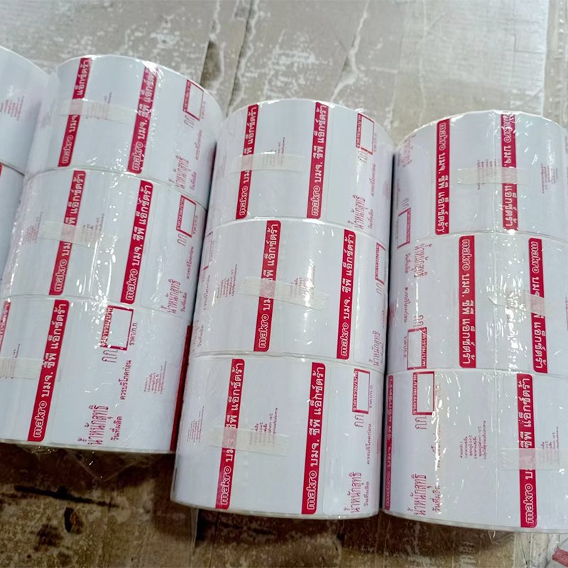 Custom Logo Printing Vinyl Machine Roll Matte Private Label Vegan Cosmetics Cosmetic Labels Private Label
