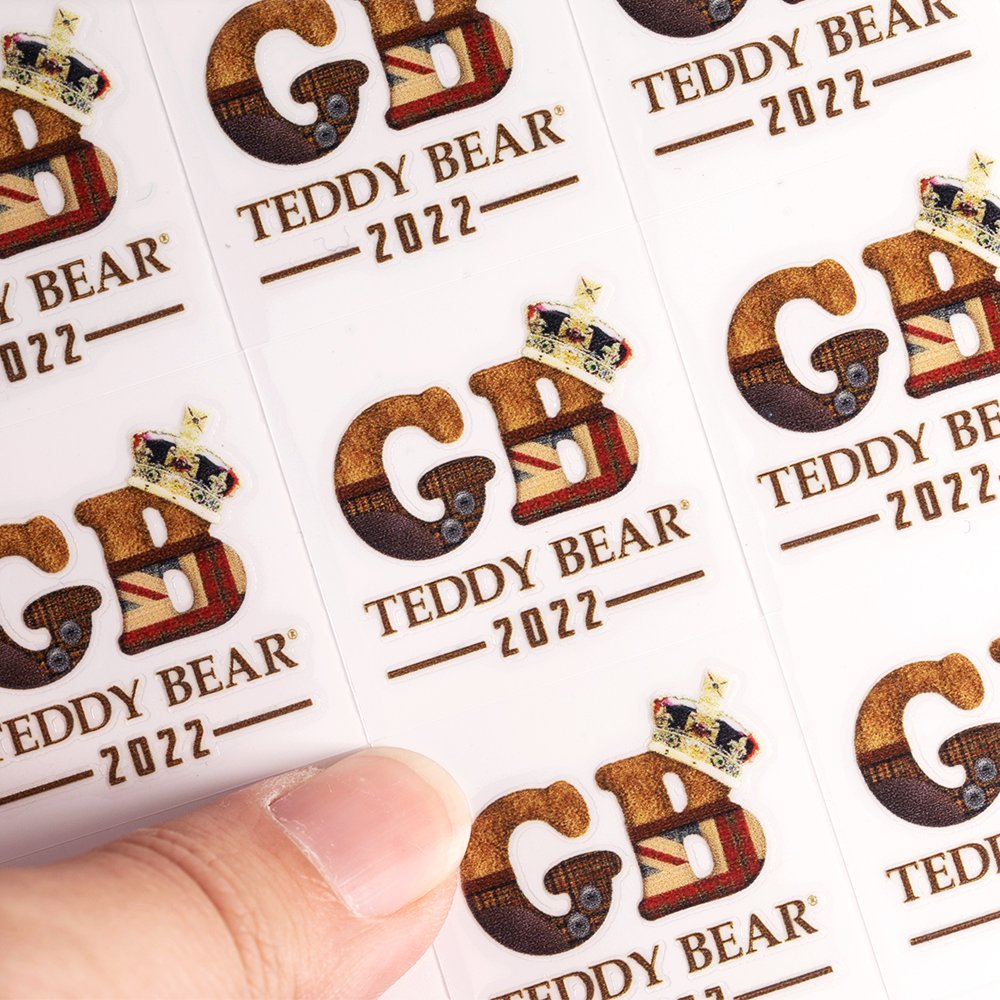 Metallic Letters Labels Custom label Thin Electroform Gold Nickel 3d Logo Transfer sticker Embossed Decals Metal Stickers