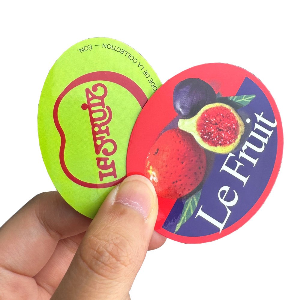 Company Design Logo Self Adhesive Waterproof Label Cartoon Vinyl sticker Custom Printing Die Cut Stickers