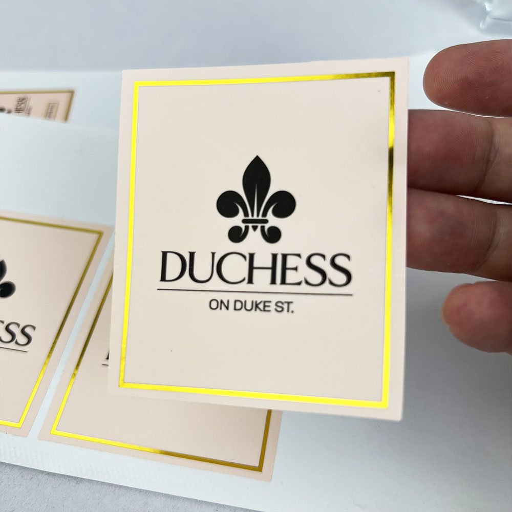 Custom Stickers For Packing label 2024 Hot selling Cosmetics label High Quality Adhesive Waterproof Logo Label PVC
