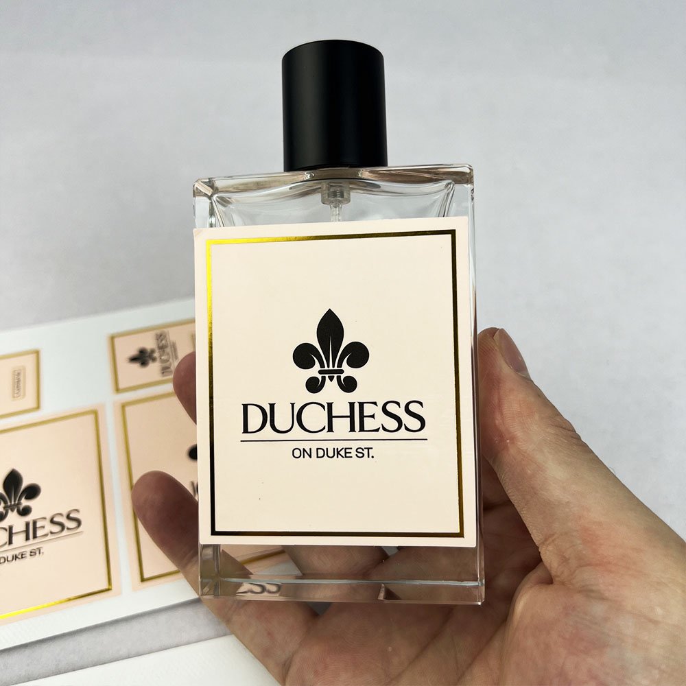 Custom Stickers For Packing label 2024 Hot selling Cosmetics label High Quality Adhesive Waterproof Logo Label PVC